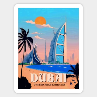 Dubai - United Arab Emirates Sticker